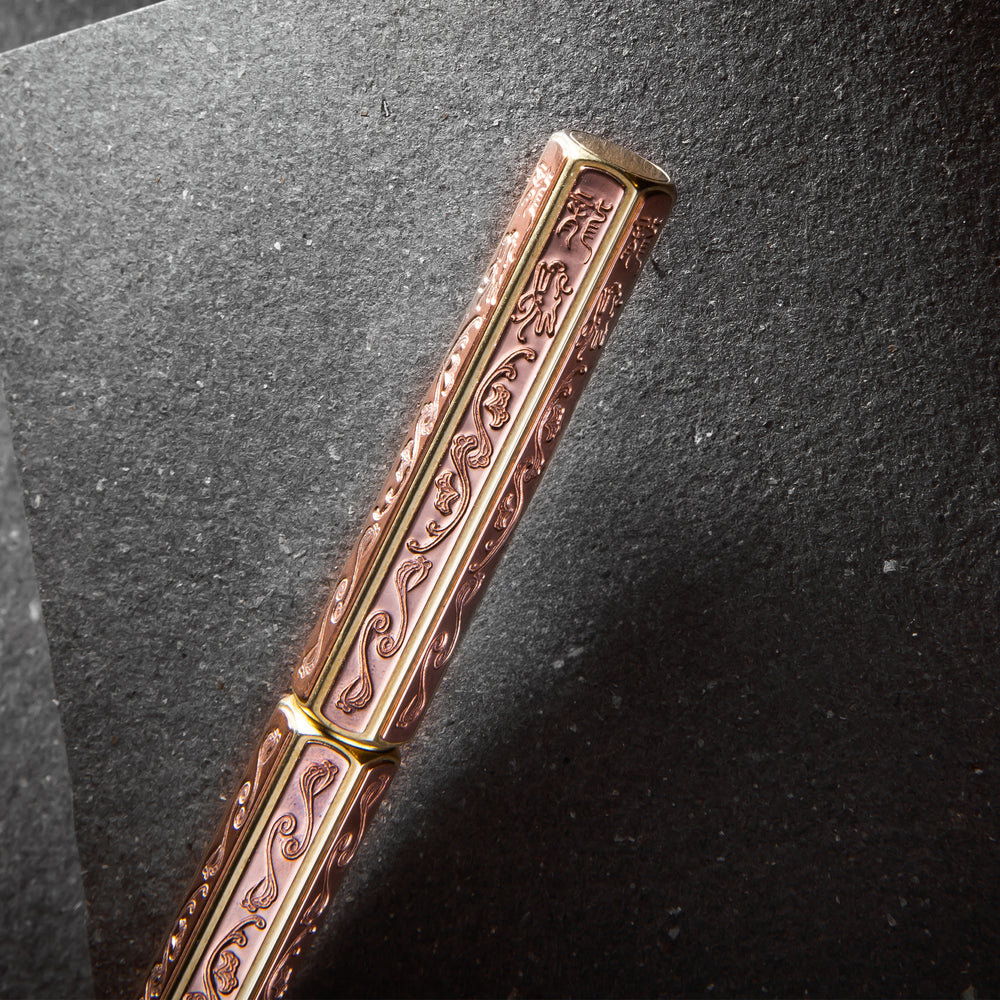 Classic Renaissance - KAZARI KANAGU Rollerball Pen - (Dragon) (Not Applicable to Laser Engraving)