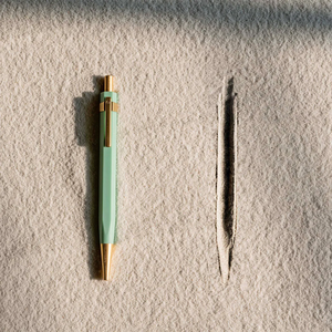 Glamour Evolve - Ocean Sustainable Ballpoint Pen -  Teal Green (With Clip)