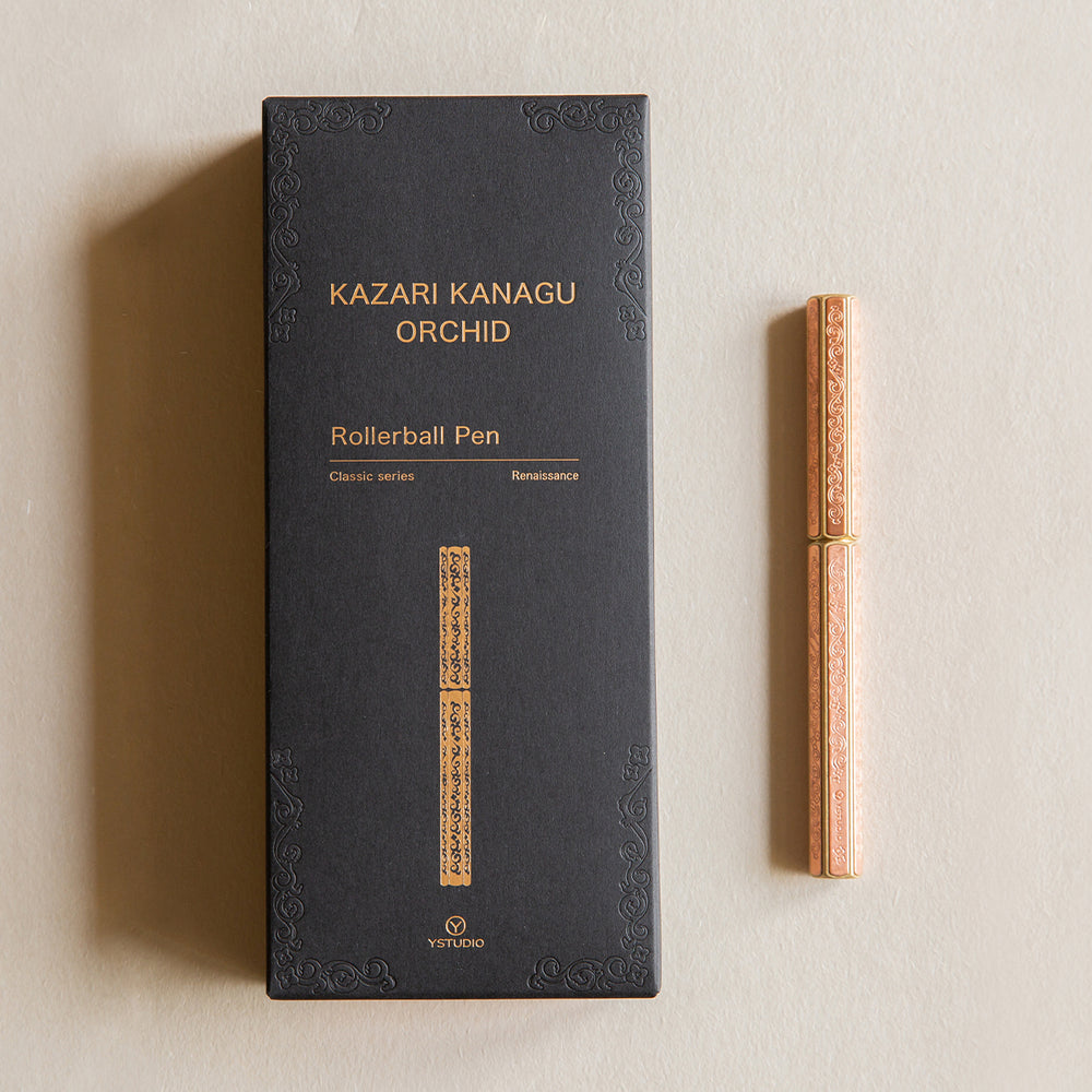 Classic Renaissance - KAZARI KANAGU Rollerball Pen - (Orchid)