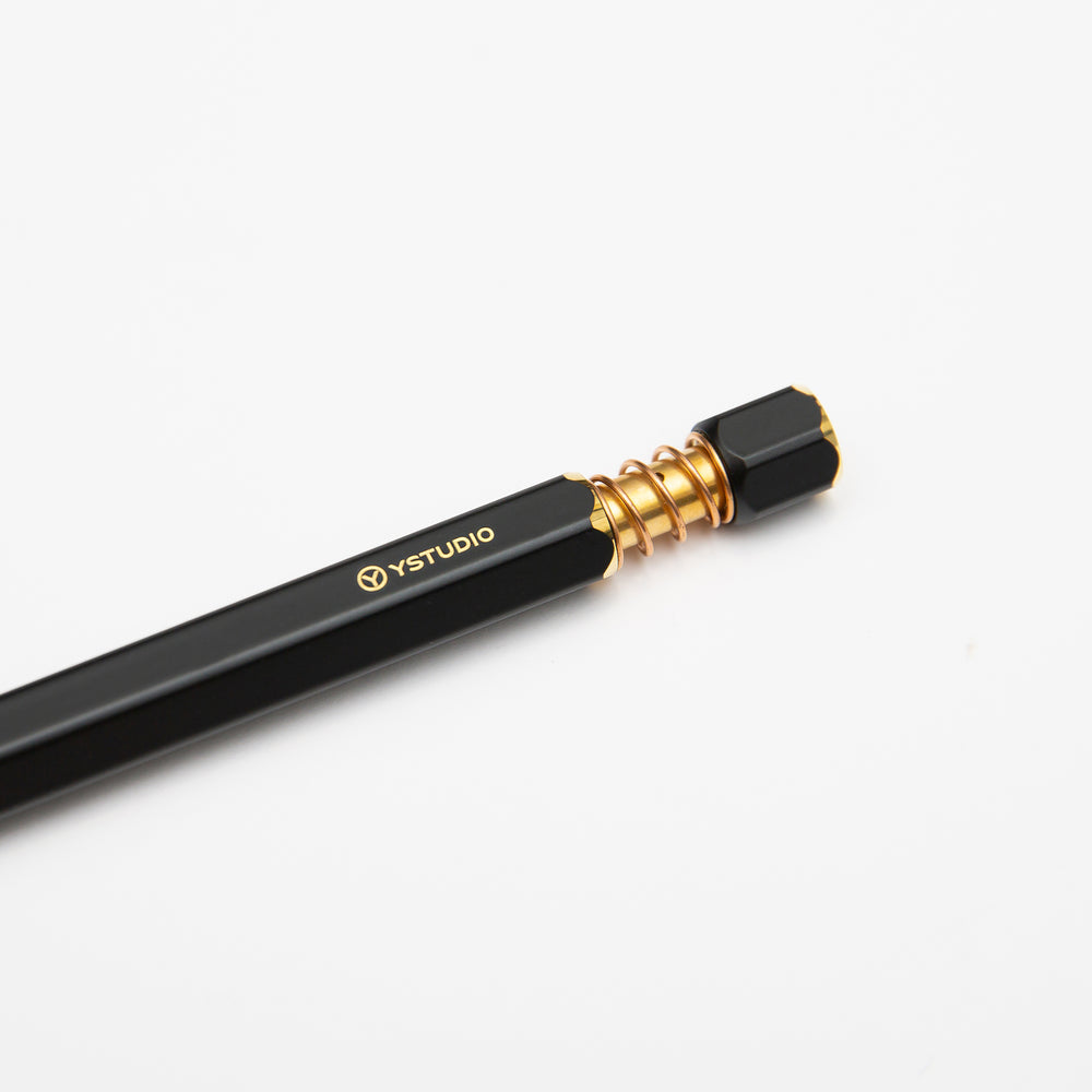 Classic Revolve-Ballpoint Pen (Spring)-Black
