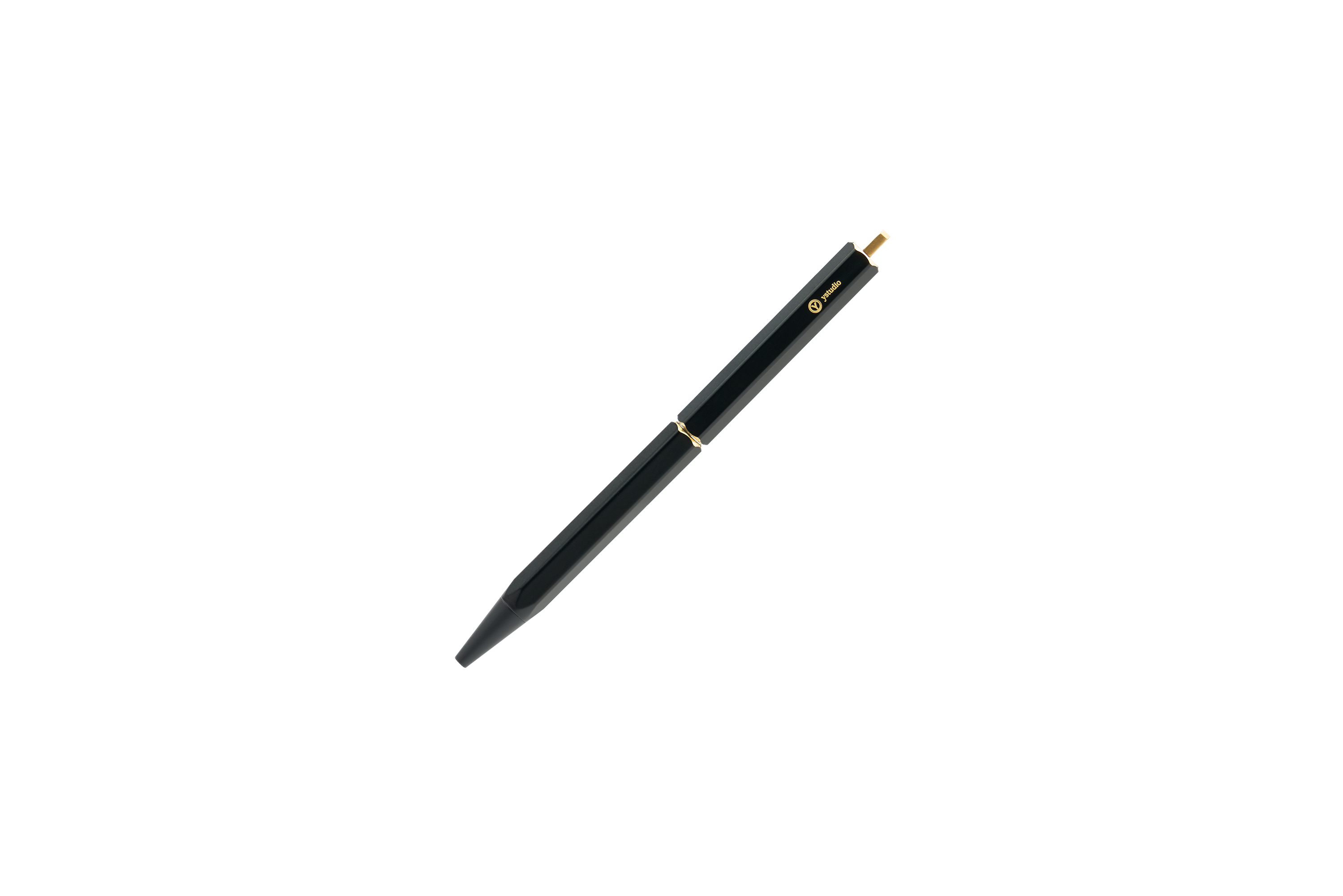 Classic Revolve-Ballpoint Pen (Spring)/Black - YSTUDIO
