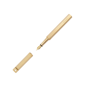 Classic Revolve-Portable Fountain Pen-Brass