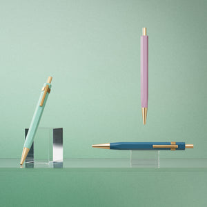 Glamour Evolve - Ocean Sustainable Ballpoint Pen -  Teal Green (With Clip)