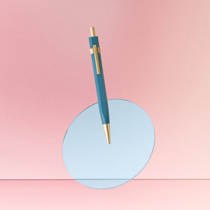 Glamour Evolve - Ocean Sustainable Ballpoint Pen - Sea Indigo (With Clip)
