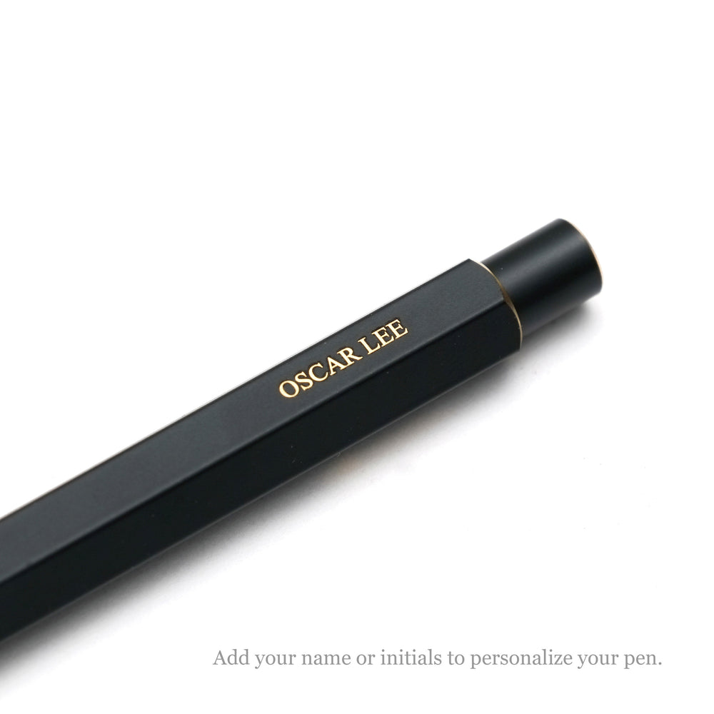 Classic Revolve-Desk Fountain Pen-Black