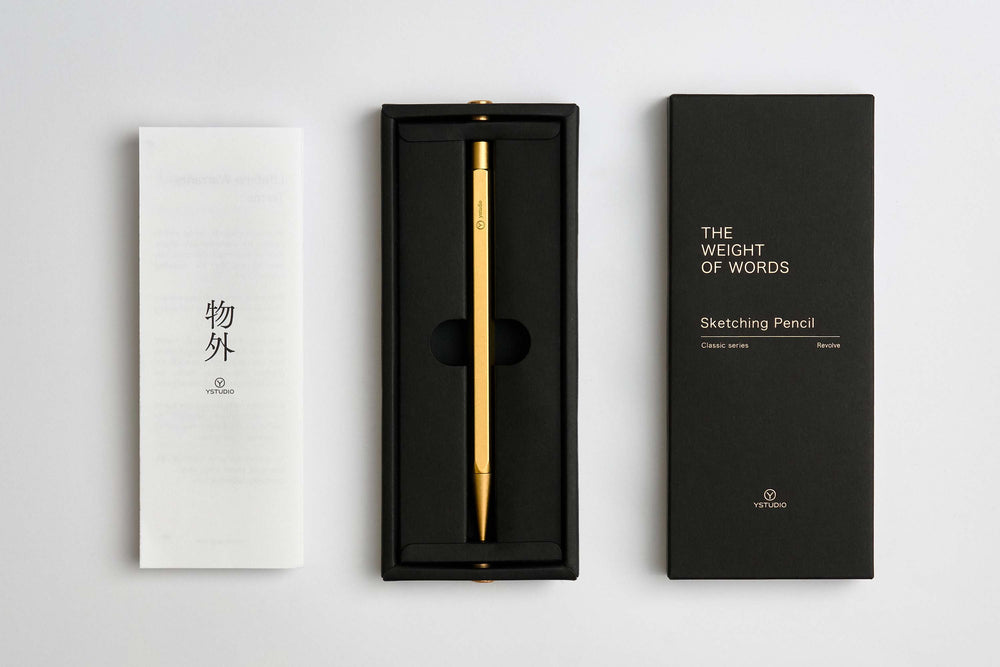 YSTUDIO - Classic Revolve Sketching Pencil (Brass) – KOHEZI