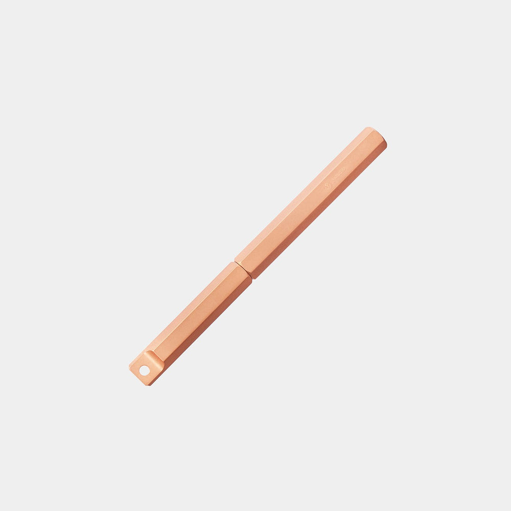 Copper Fountain Pen - Classic Revolve (Portable Fountain Pen) of YSTUDIO