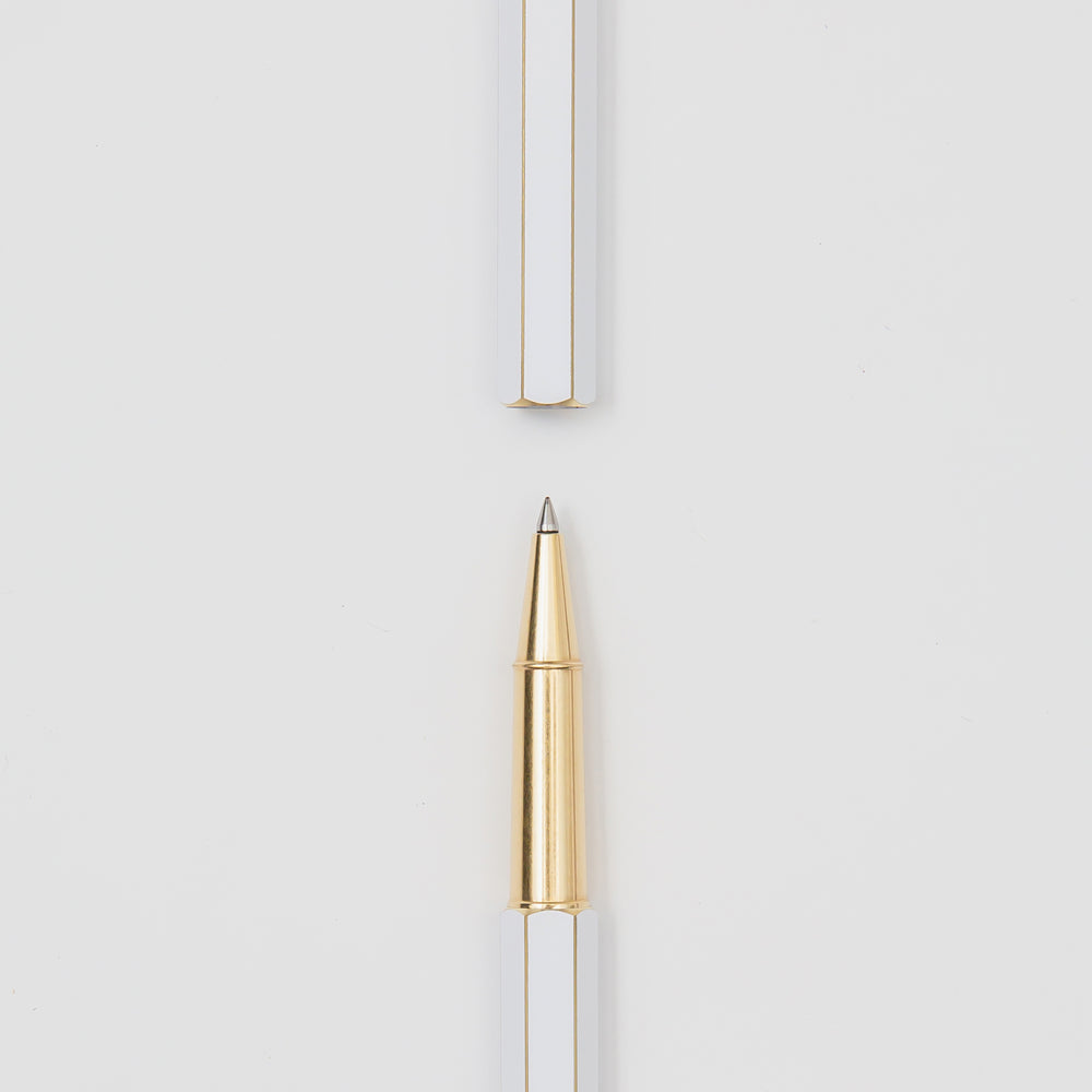 Classic Revolve-Rollerball Pen-White