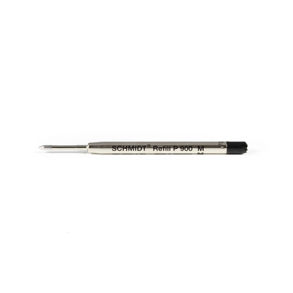 Schmidt P900M Refill (Black) for Portable Ballpoint Pen & Ballpoint Pen (Spring)